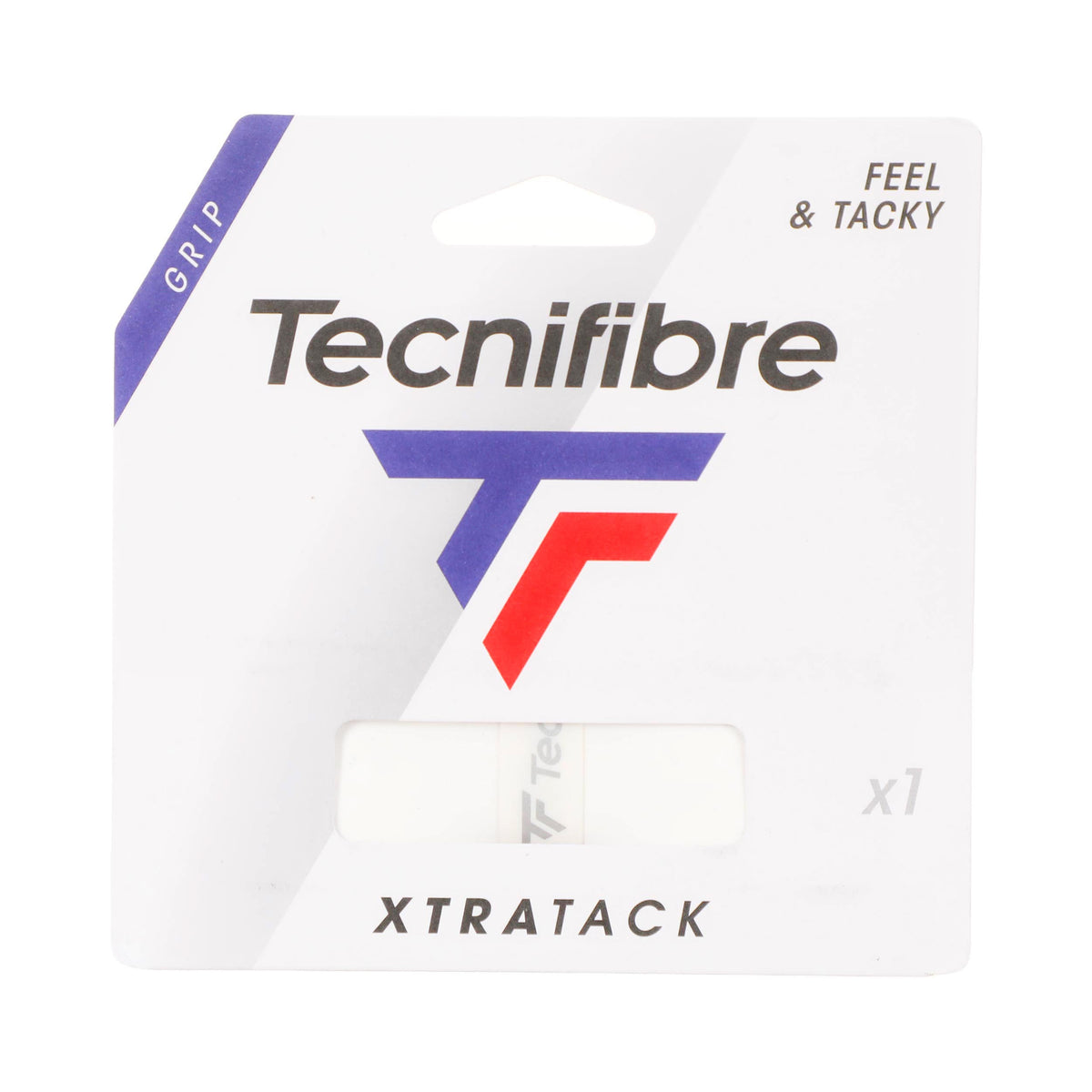 Tecnifibre X-Tra Tack 1 Pack - white Tecnifibre X-Tra Tack 1 Pack - white