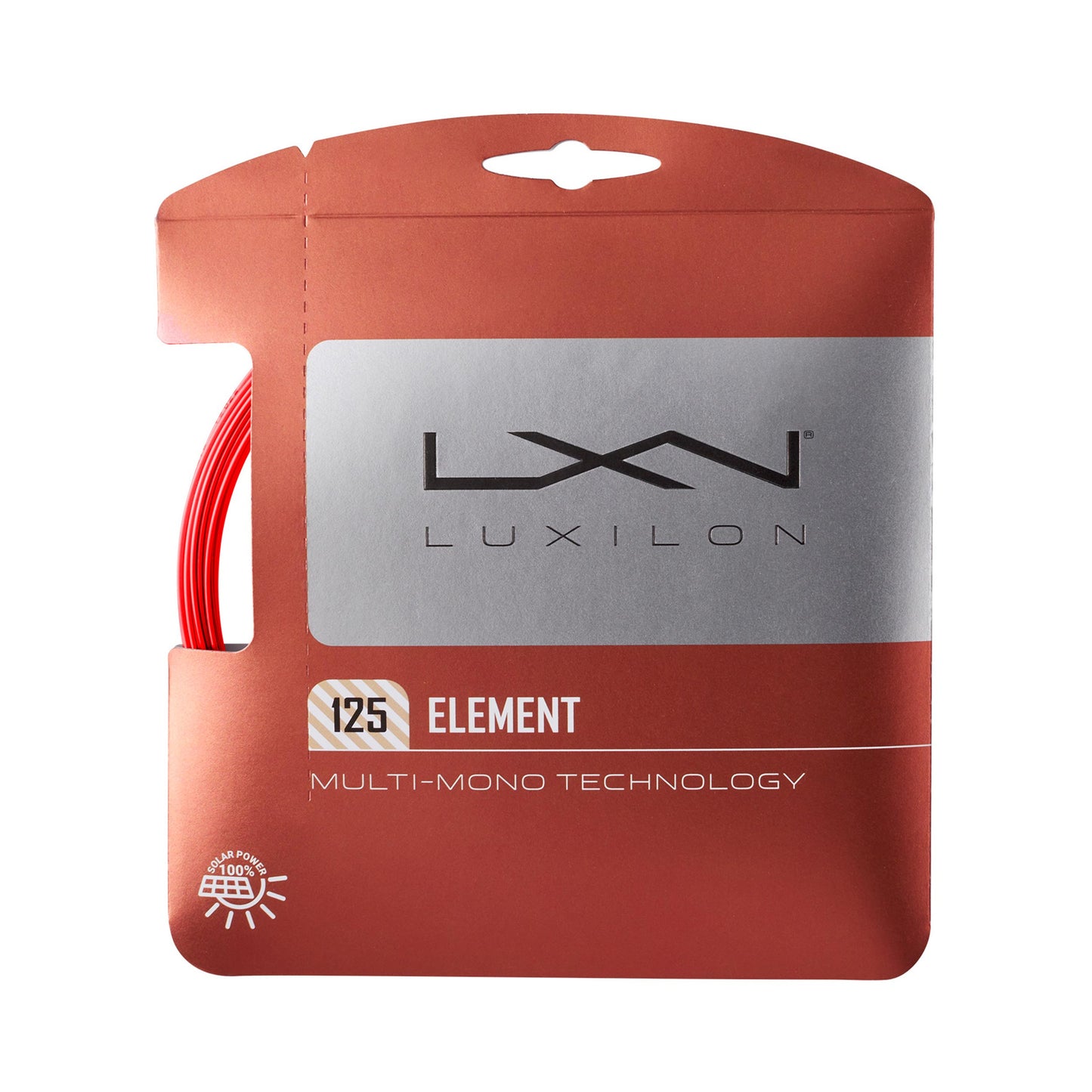 Luxilon Element Saitenset 12,2m - rot Luxilon Element Saitenset 12,2m - rot