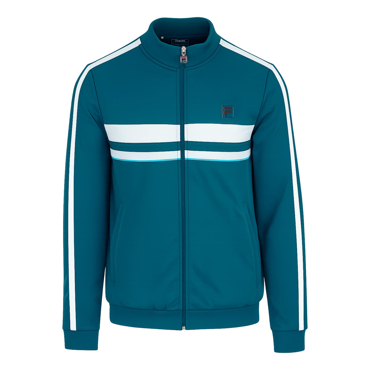 Fila Ned Training jacket Men - petrol, white Fila Ned Training jacket Men - petrol, white