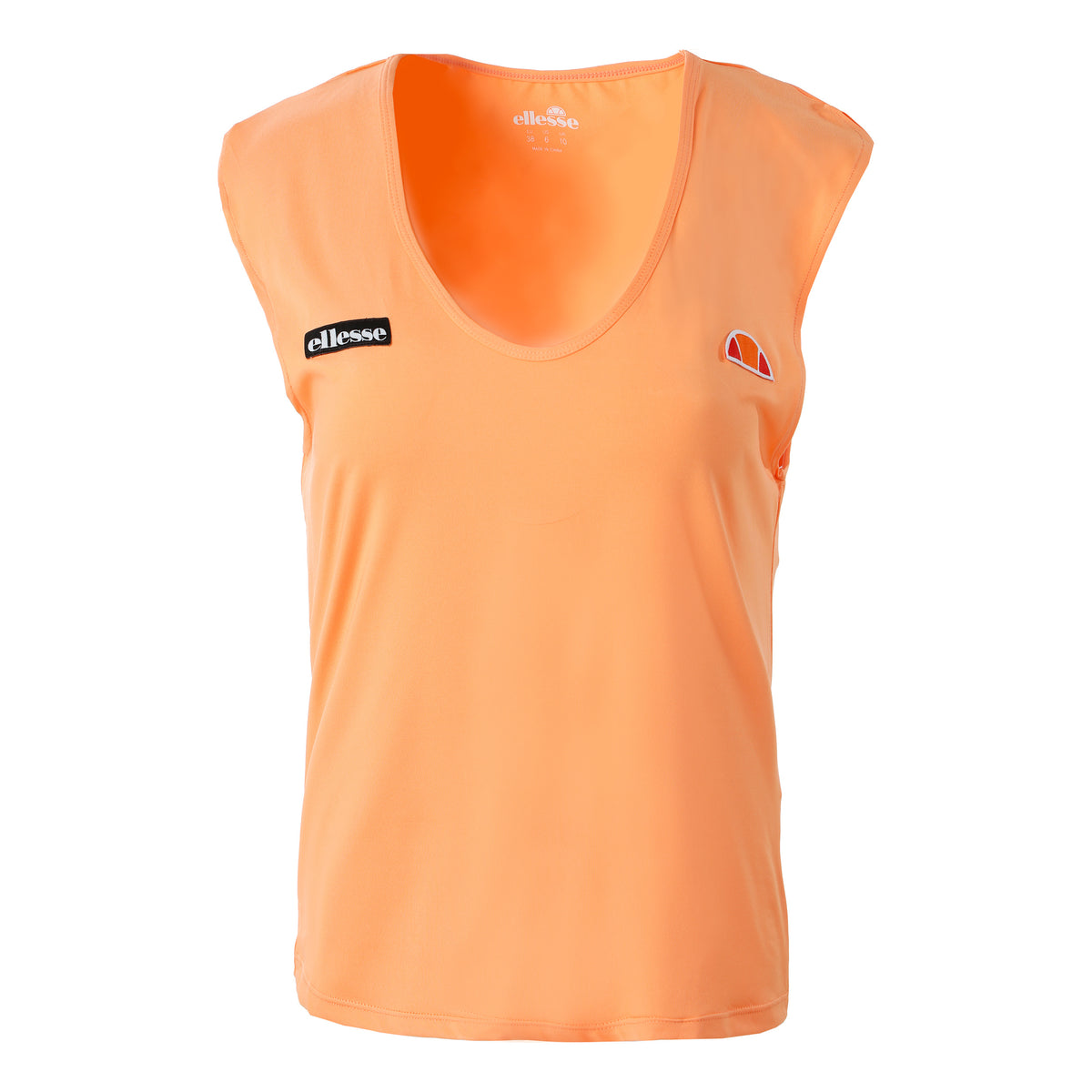 Ellesse Ribbon ai. T-Shirt Damen - orange, schwarz