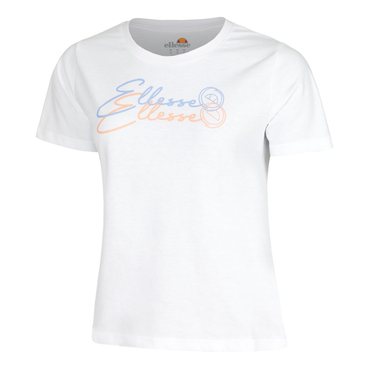 Ellesse Halcombe T-Shirt Women - white, multicoloured