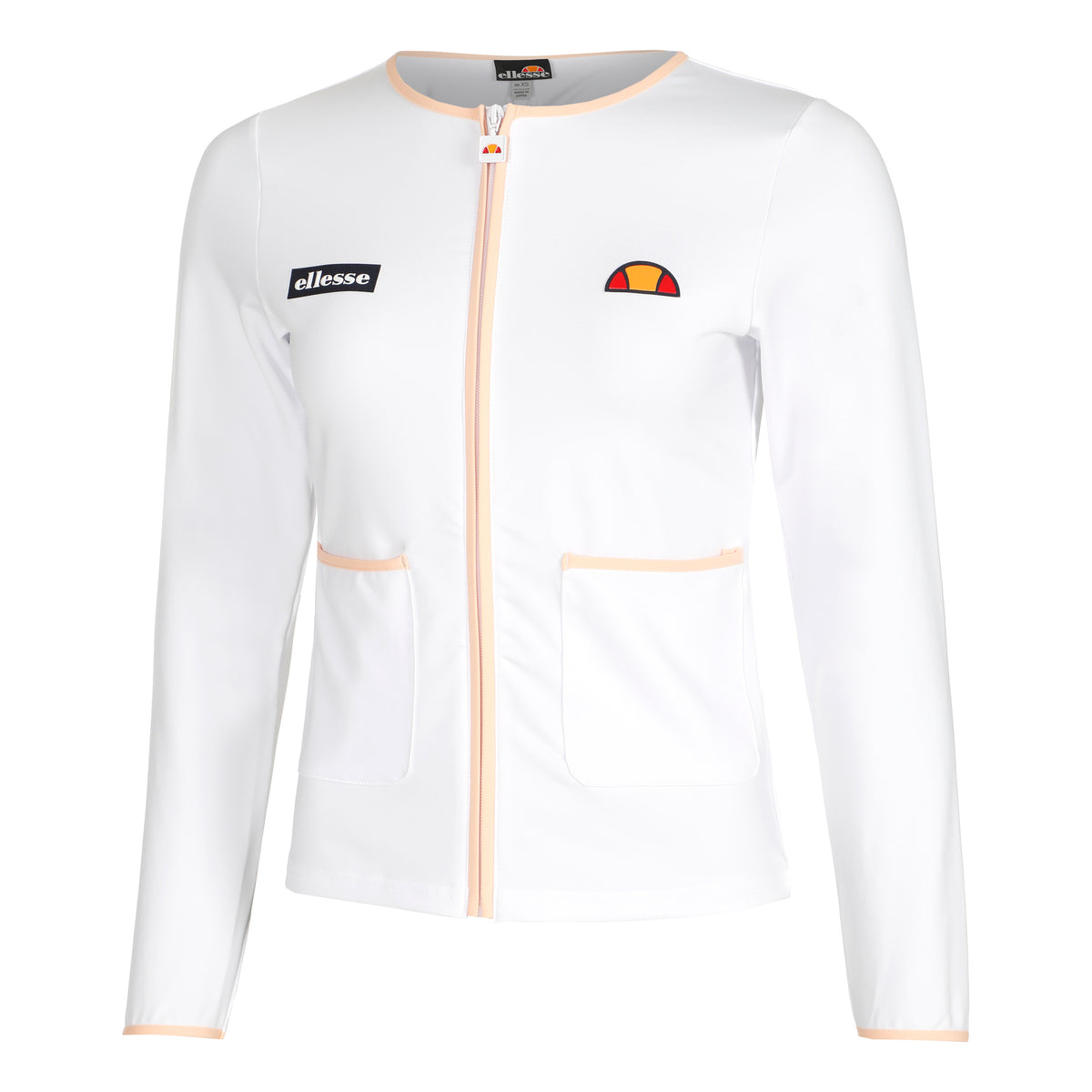 Ellesse Cressida Longsleeve Damen - weiß, apricot