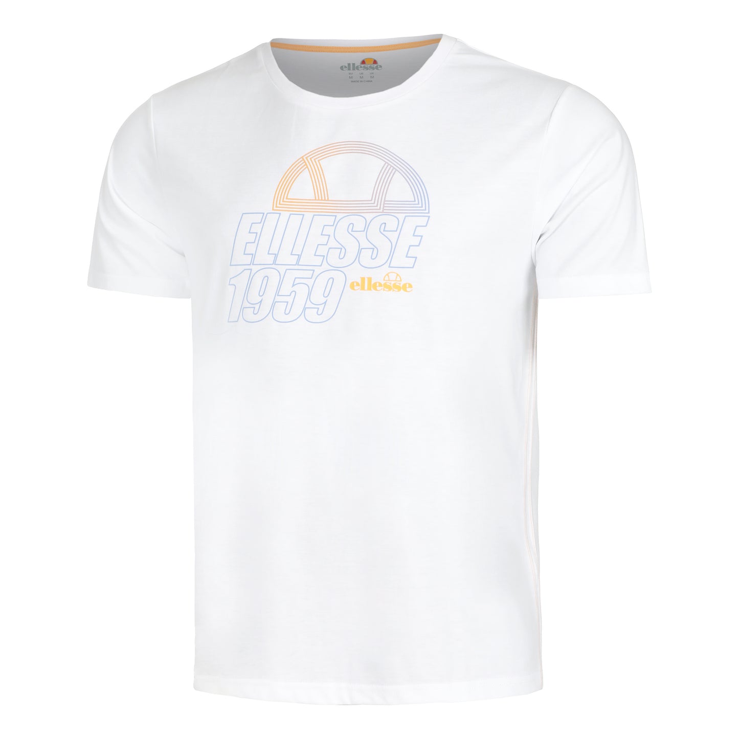 Ellesse Blakeney T-Shirt Men - white, multicoloured