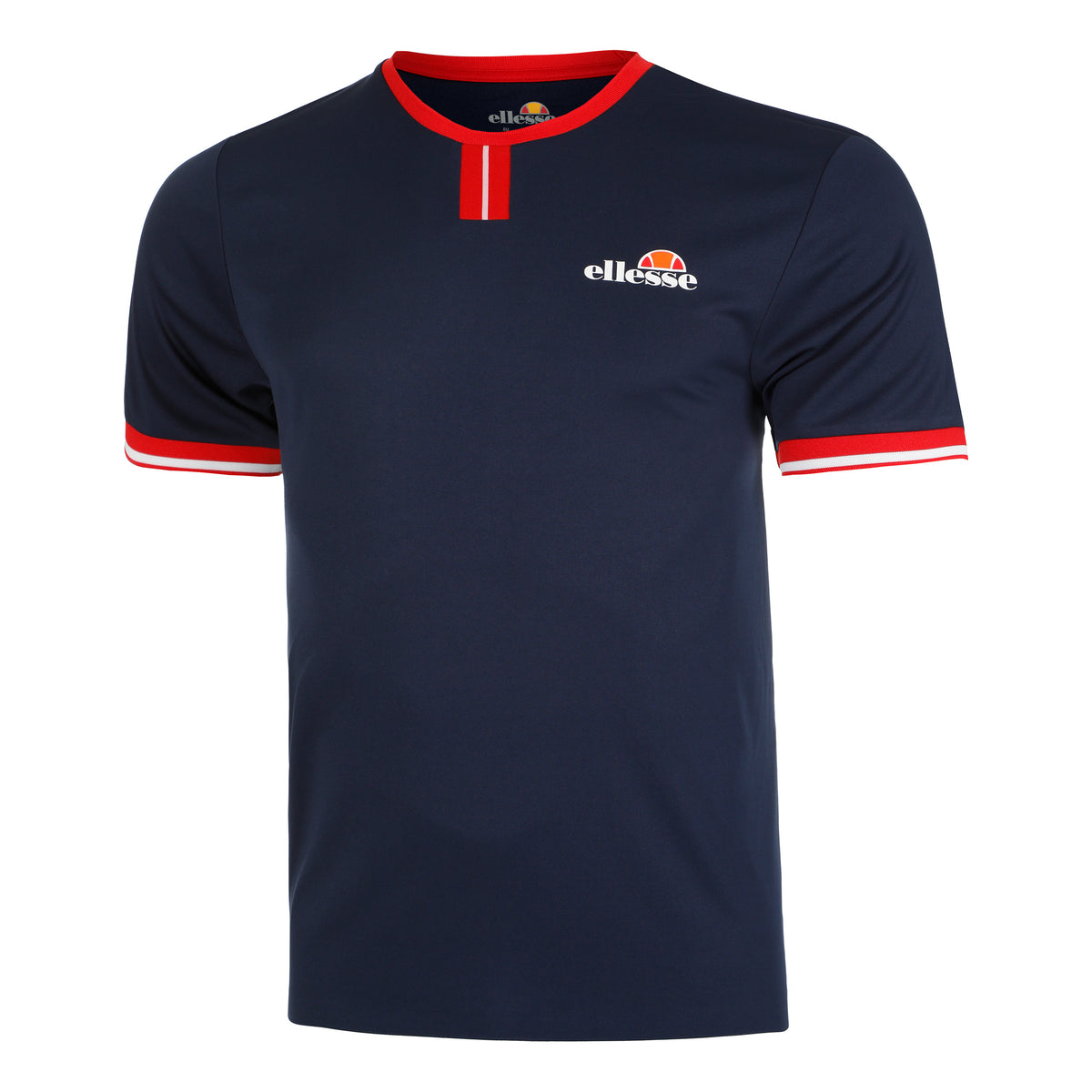 Ellesse Clinton T-Shirt Herren - dunkelblau, rot