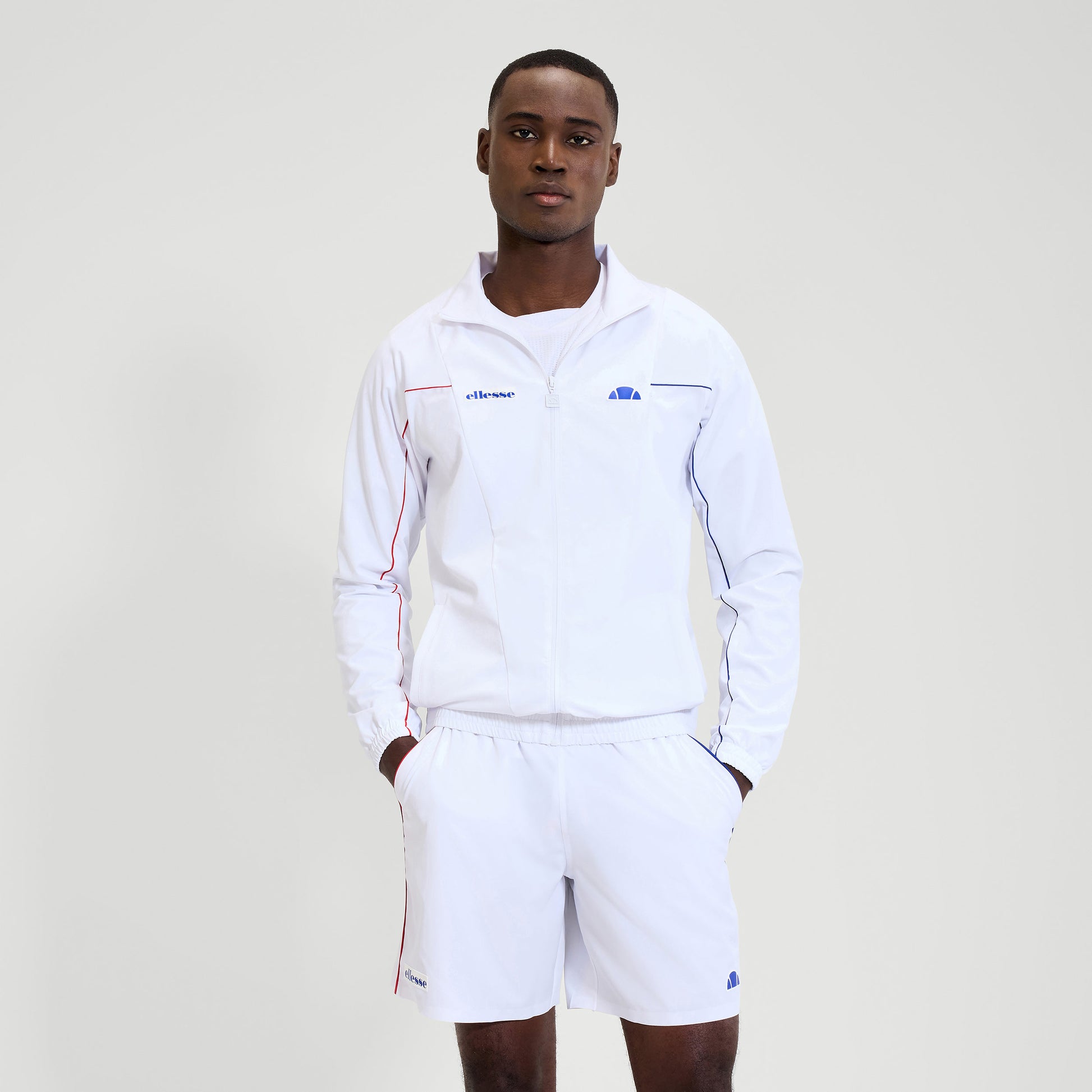 Ellesse Woodford Trainingsjacke Herren-Weiß