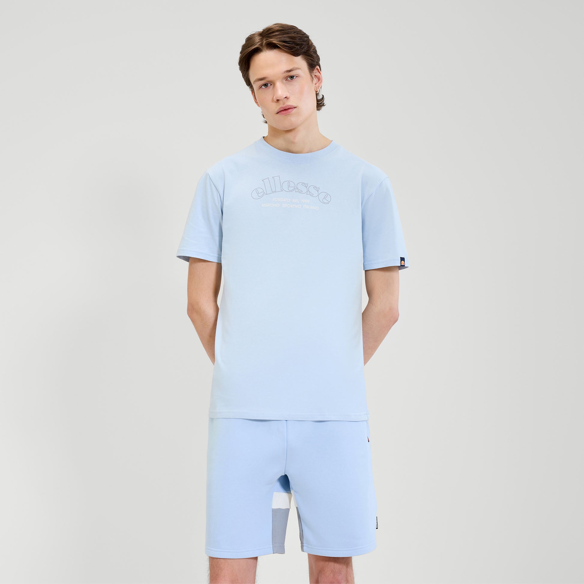 Ellesse Quesco T-Shirt Men-Light Blue