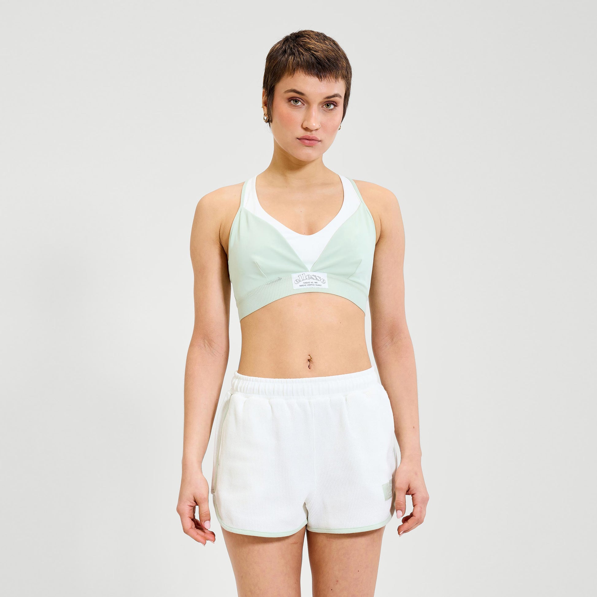 Ellesse Briancon Sport-BH Damen-Salbei