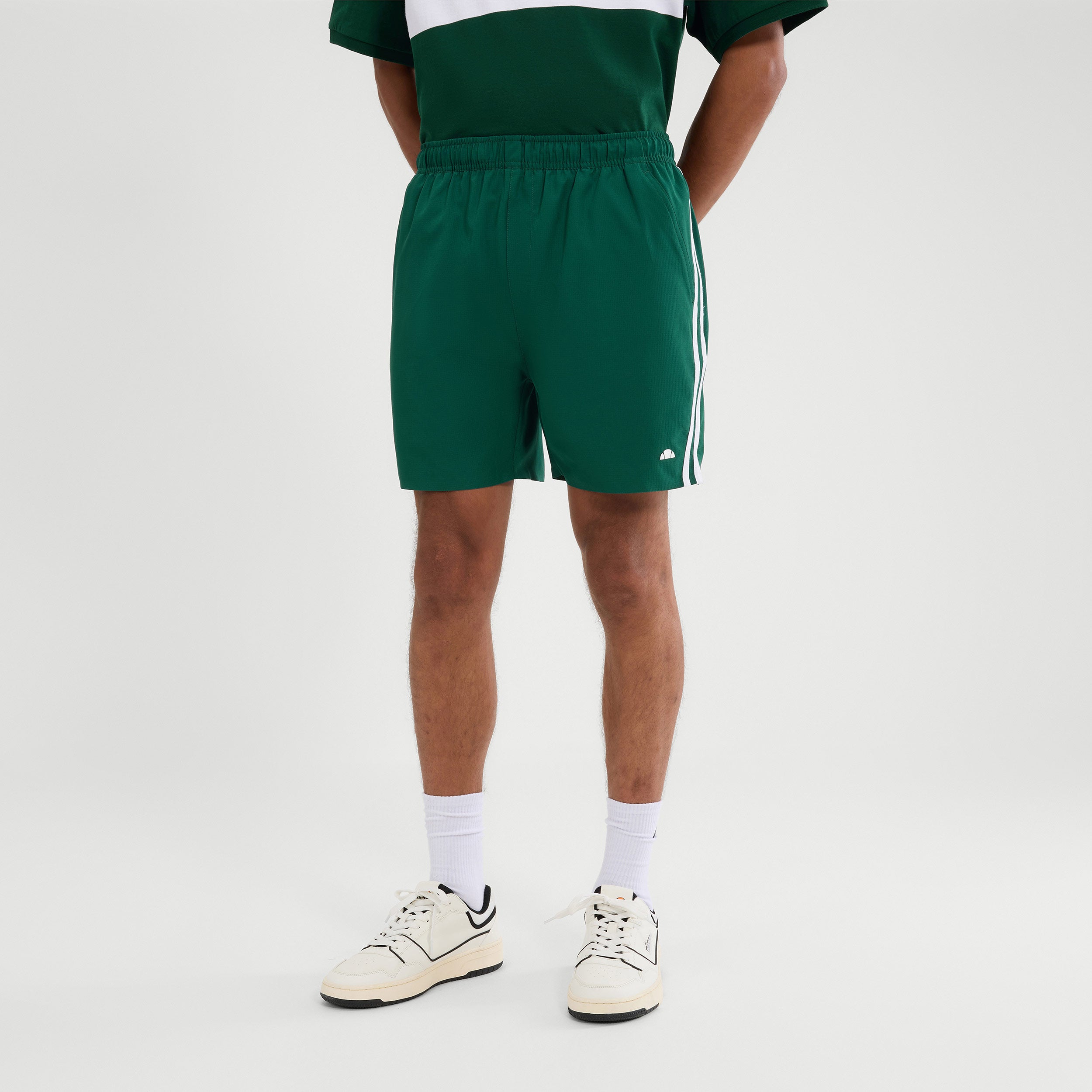 Ellesse Dremonte Shorts Men - dark green, white