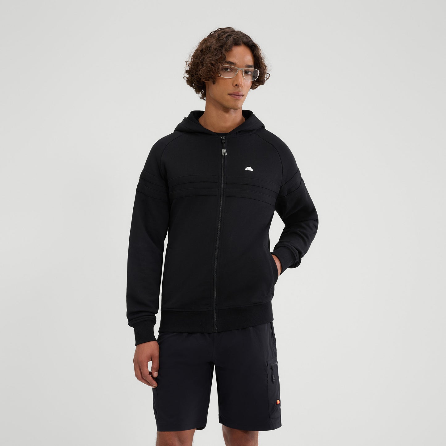Ellesse Rimella Sweatjacke Herren-schwarz