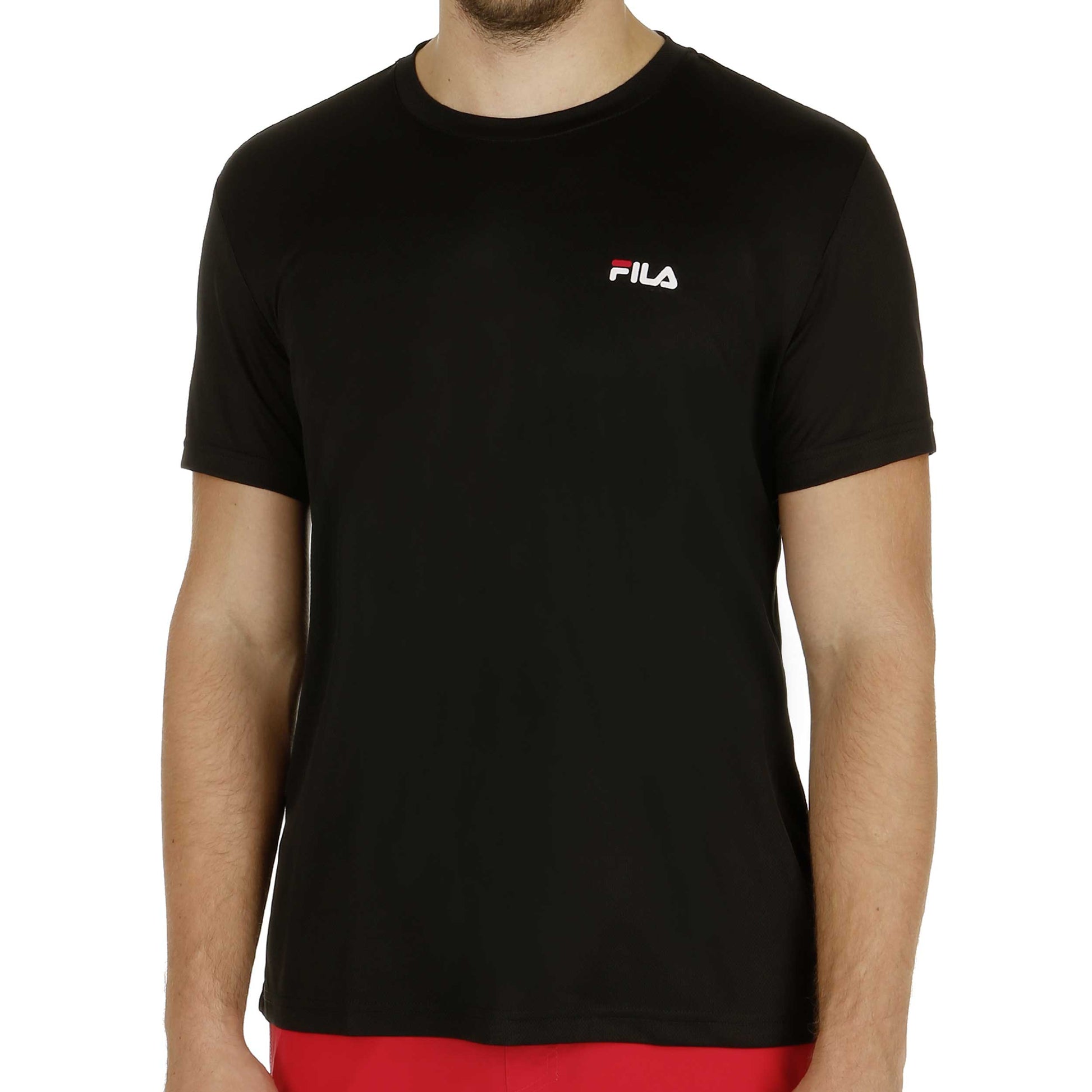 Fila Logo  T-Shirt Men-black