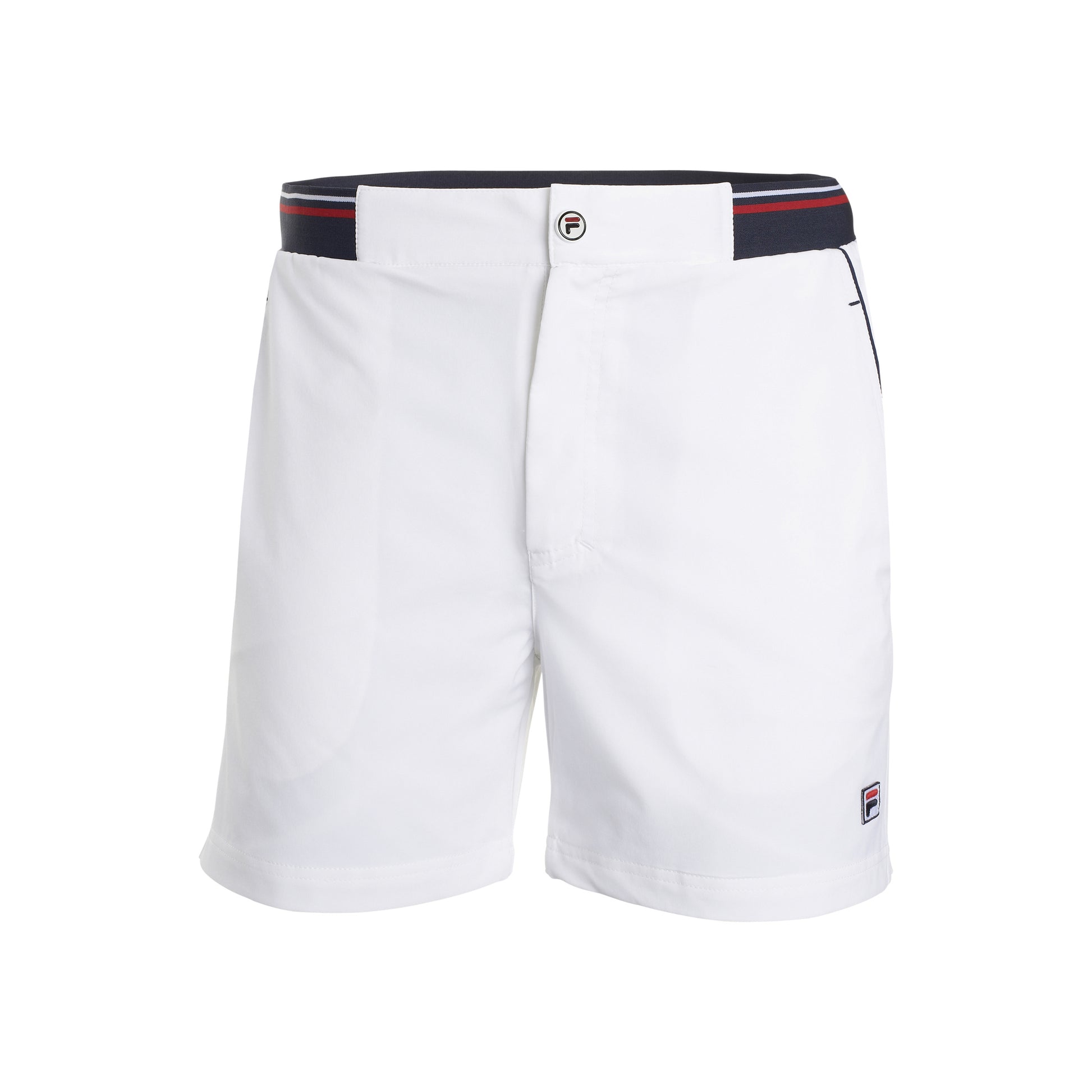 Fila Core Stephan Shorts Herren-Weiß,Dunkelblau