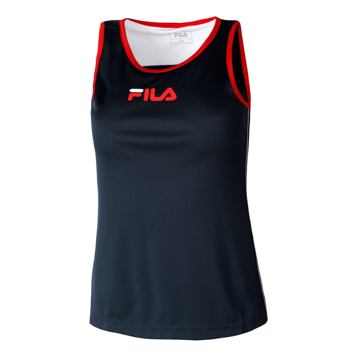 Fila Amber Tank-Top Damen - dunkelblau, rot
