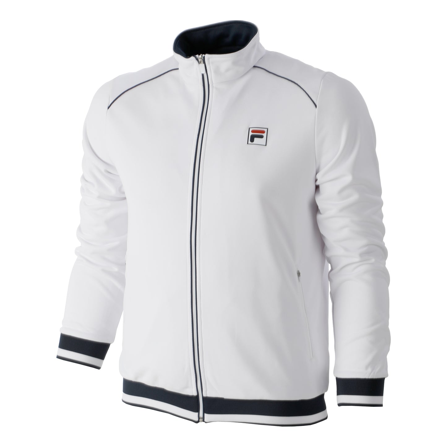 Fila Ben Trainingsjacke Herren - weiß, dunkelblau