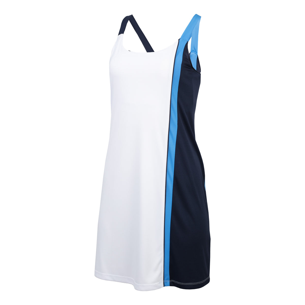 Fila Elizabeth Kleid Damen - weiß, blau