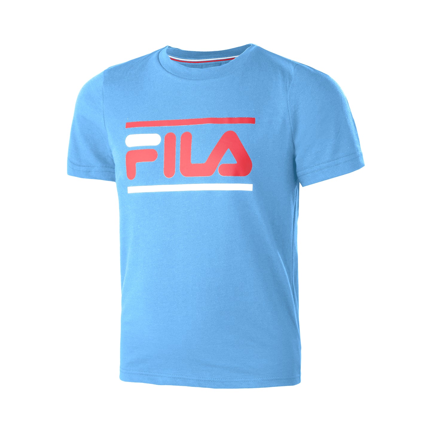 Fila Chris T-Shirt Boys - blue, red