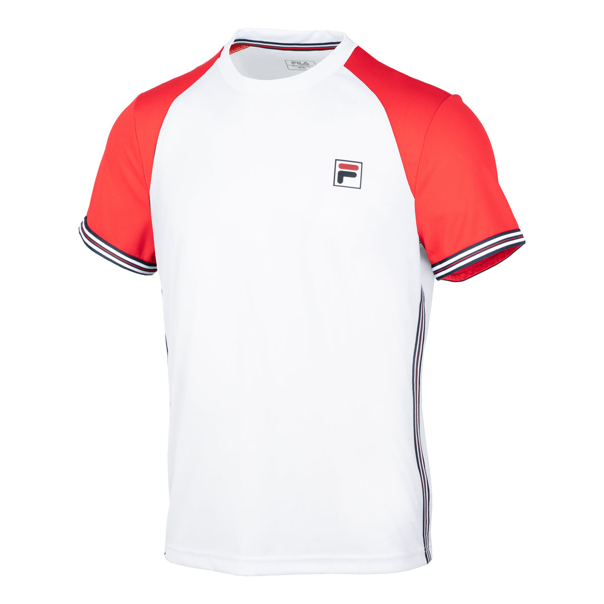 Fila Alfie T-Shirt Men - white, red