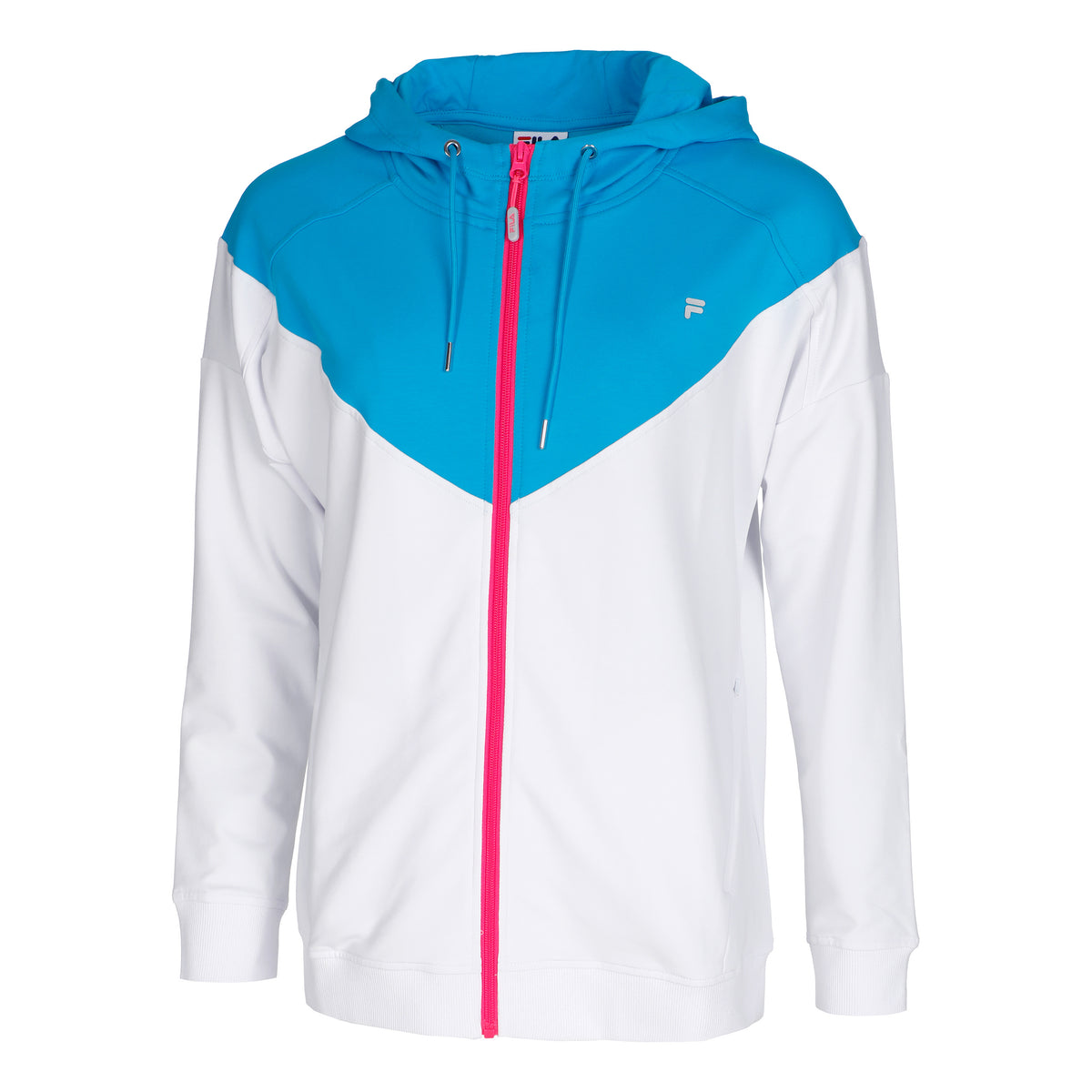 Fila Xenia Zip Hoodie Women - blue, pink