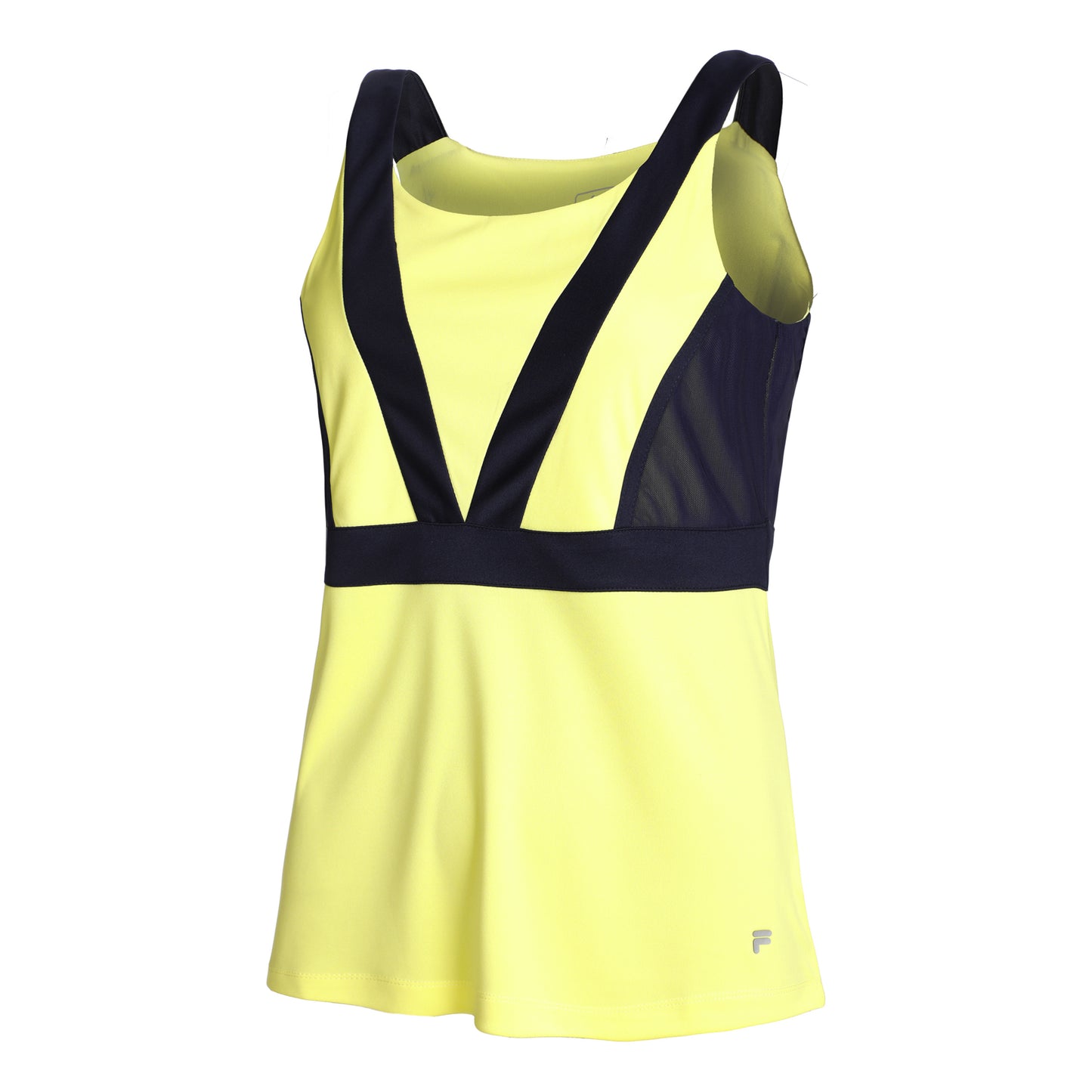 Fila Elisa Tank-Top Damen-Gelb,Dunkelblau