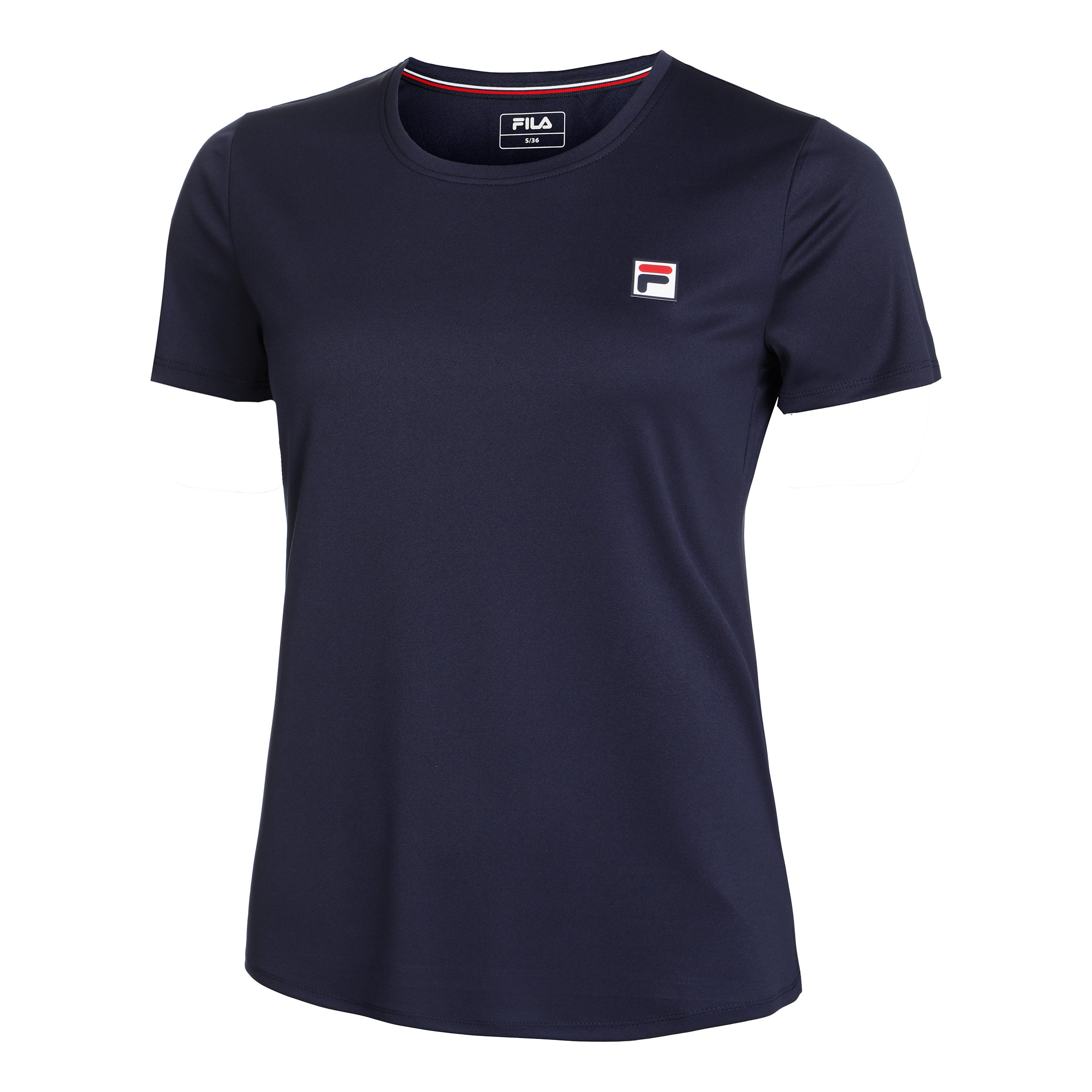 Fila Leonie T-Shirt Damen-Dunkelblau,Weiß