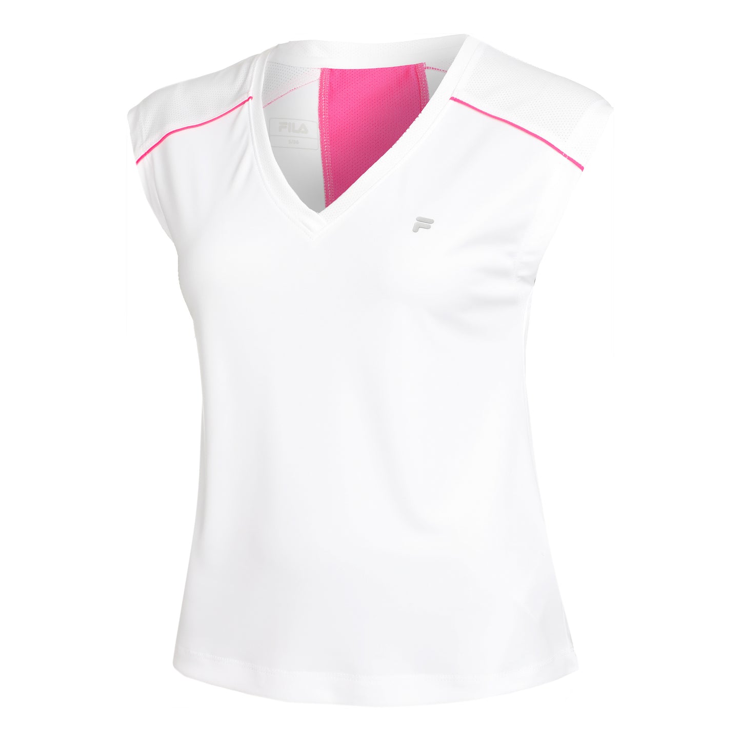Fila Marlis T-Shirt Women - white, pink
