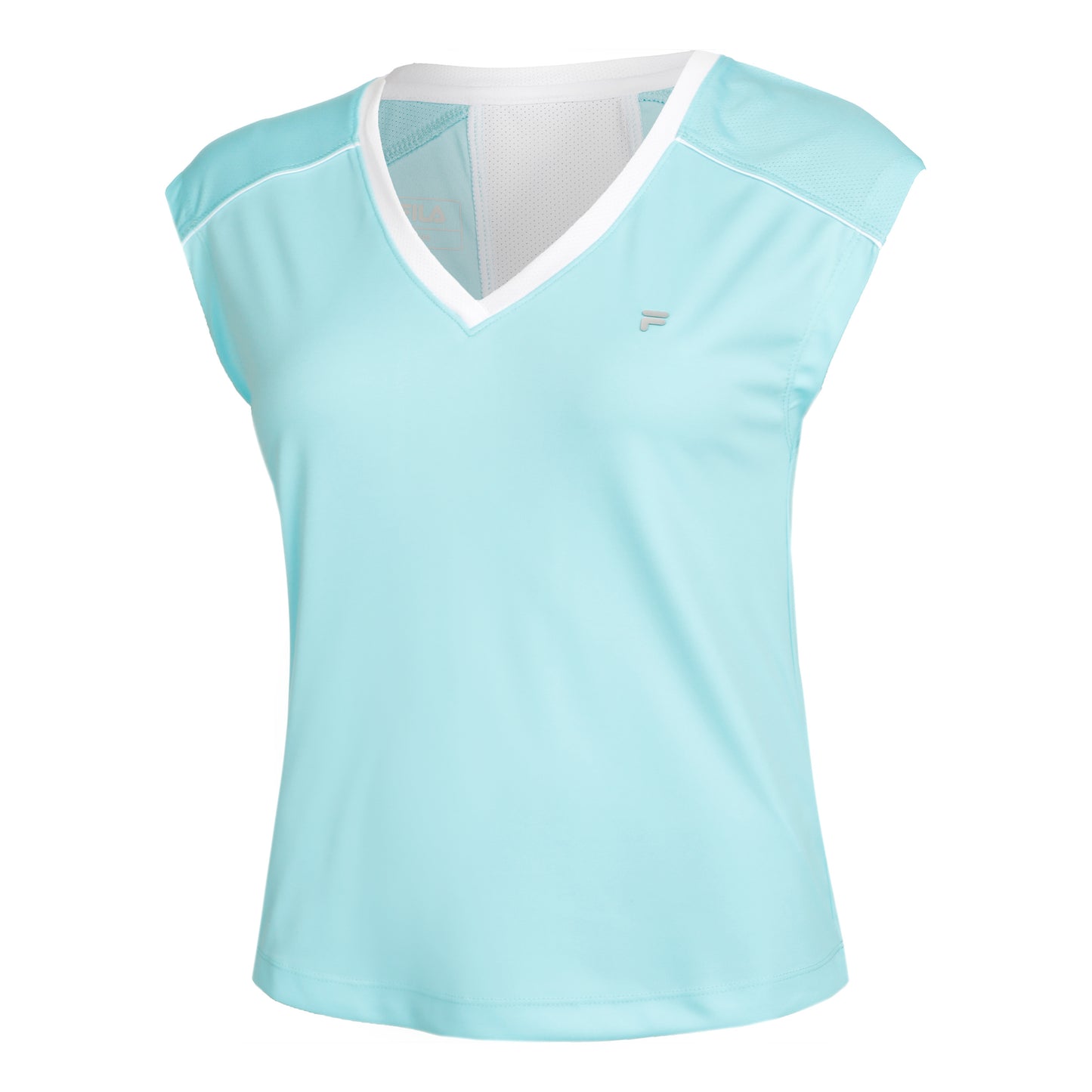 Fila Marlis T-Shirt Damen - türkis, weiß