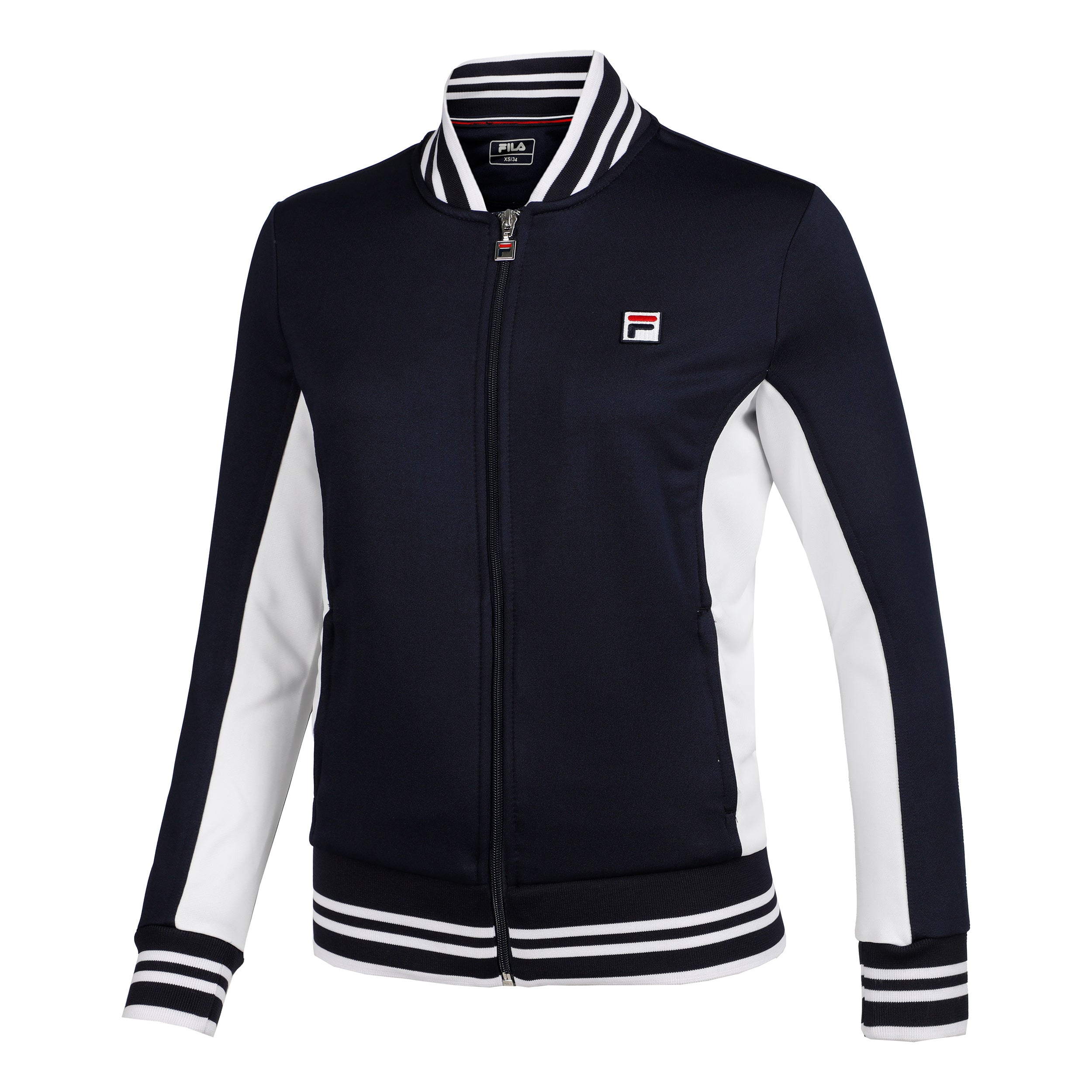 Fila Georgia Trainingsjacke Damen-Dunkelblau,Weiß