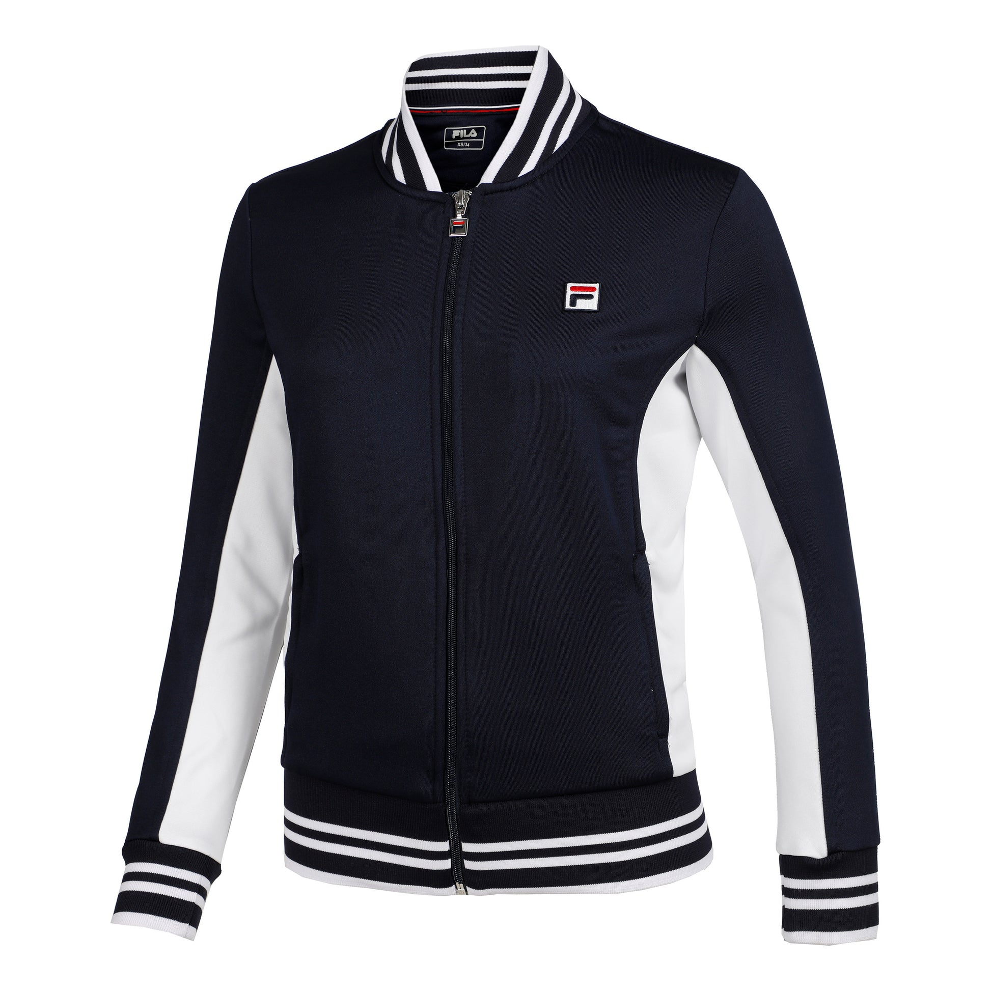 Fila Georgia Trainingsjacke Damen-Dunkelblau,Weiß