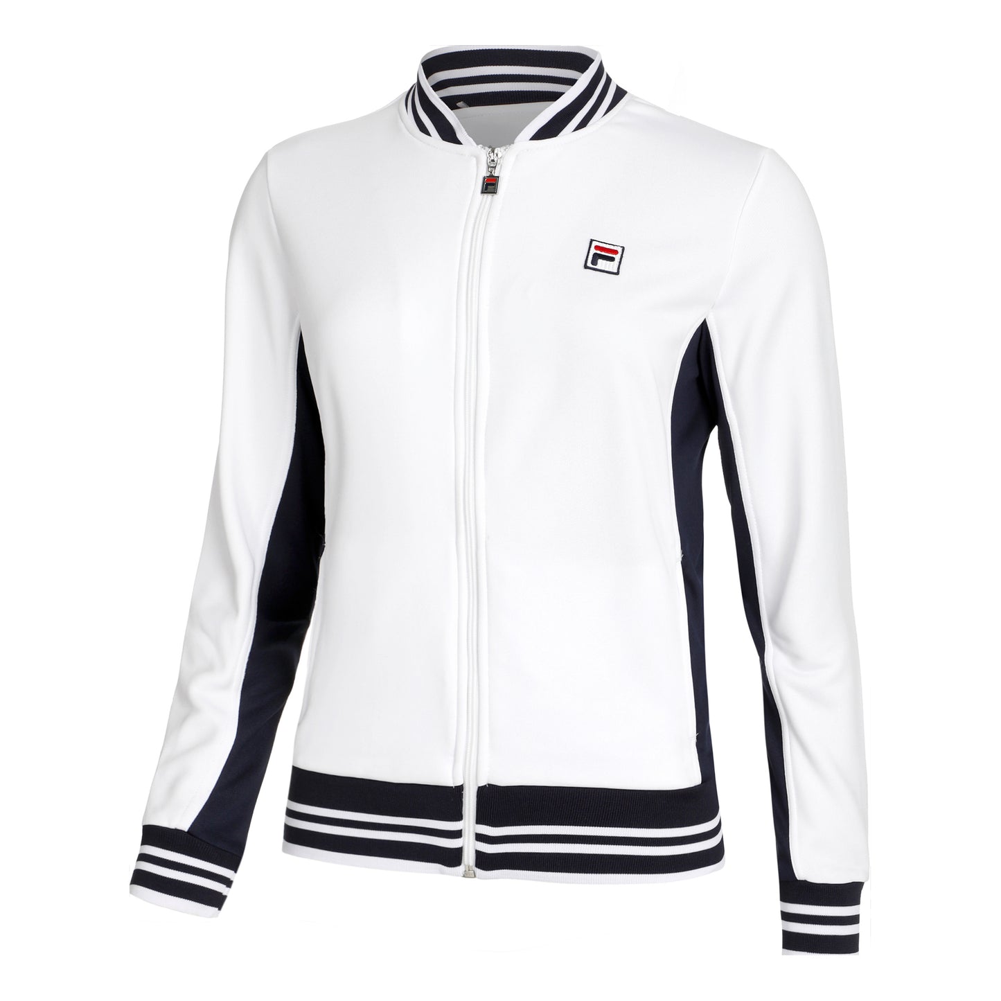 Fila Georgia Trainingsjacke Damen - weiß, dunkelblau