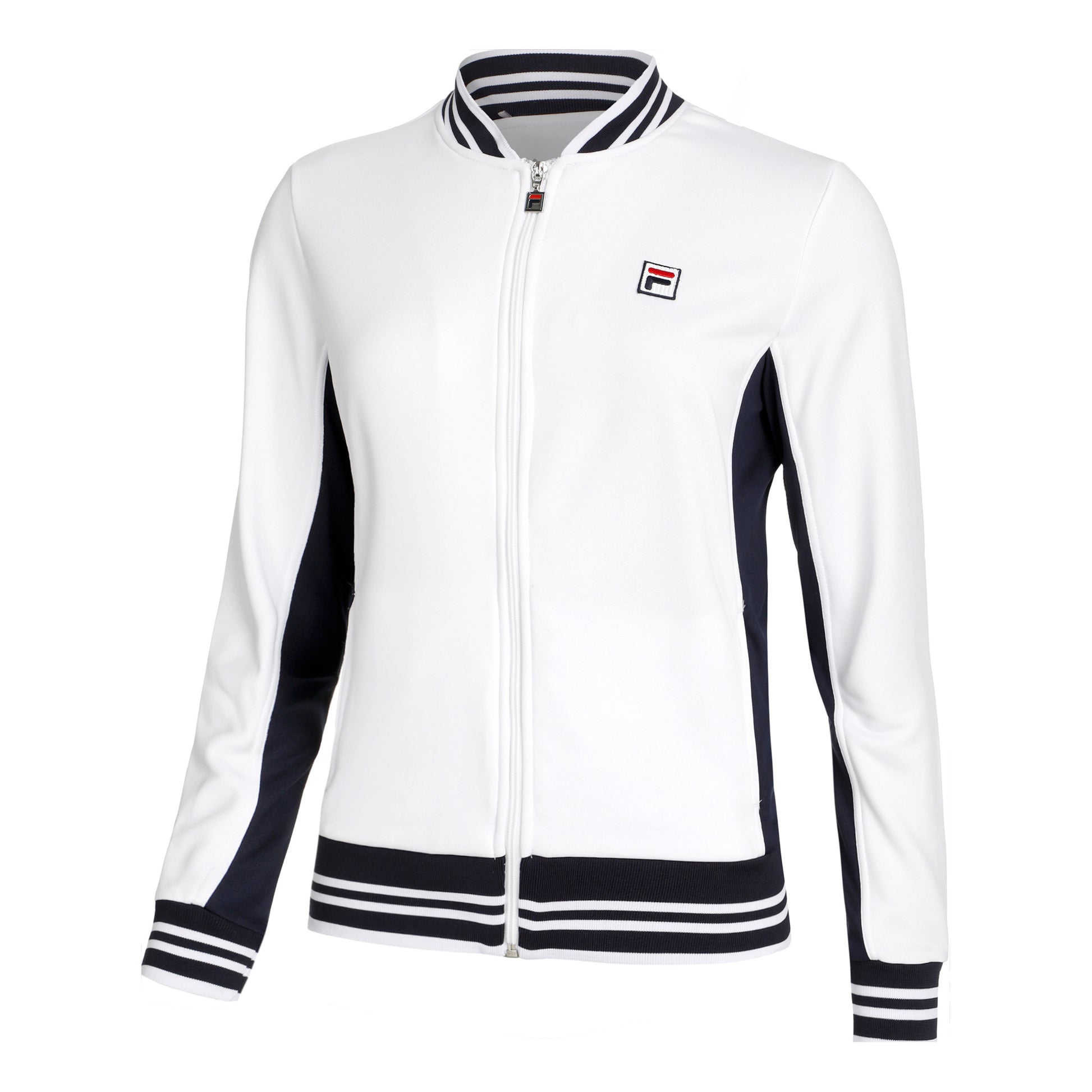 Fila Georgia Trainingsjacke Damen - weiß, dunkelblau