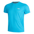 Logo small T-Shirt Herren - hellblau, weiß