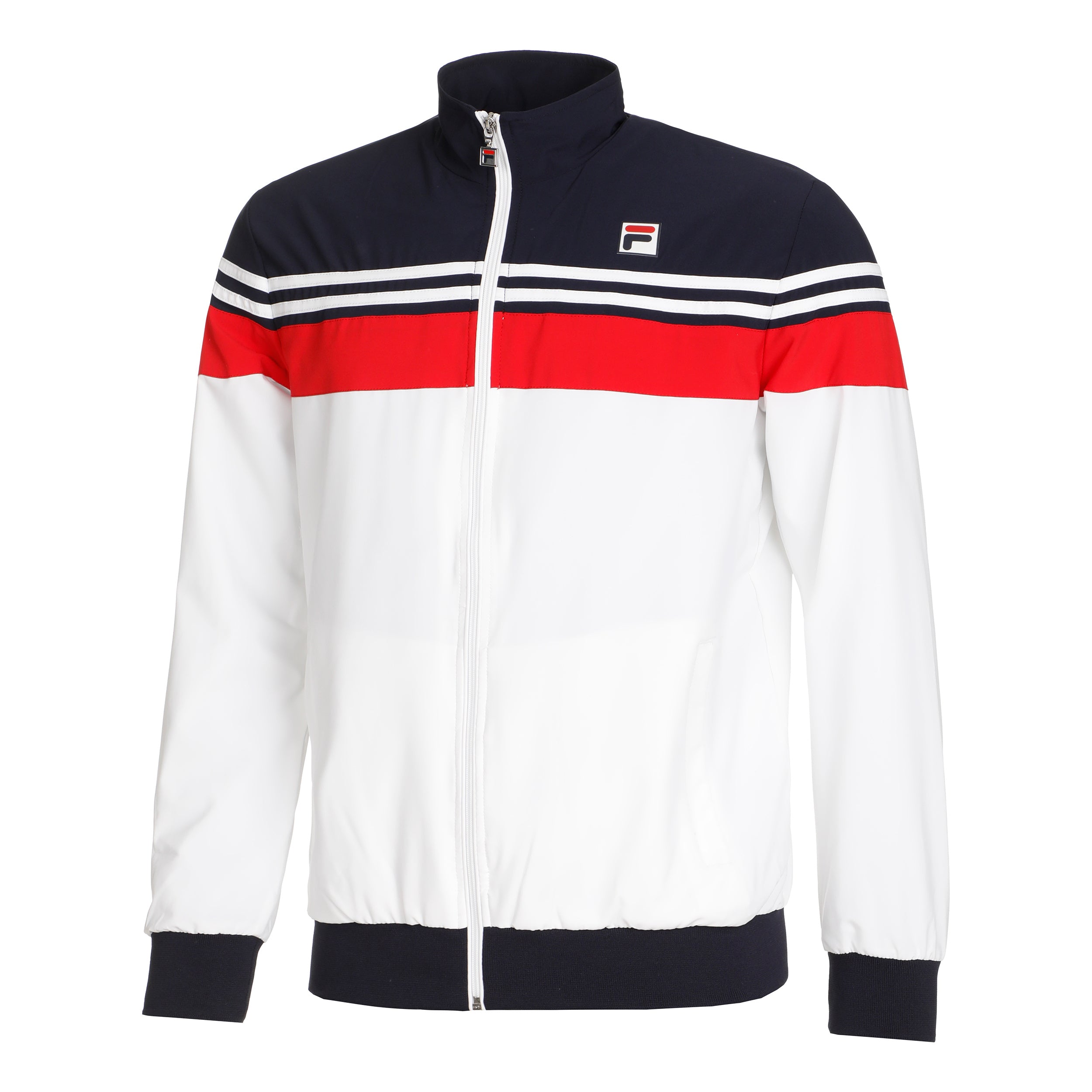 Fila Bruno Training Jacket Men-White,Multicoloured