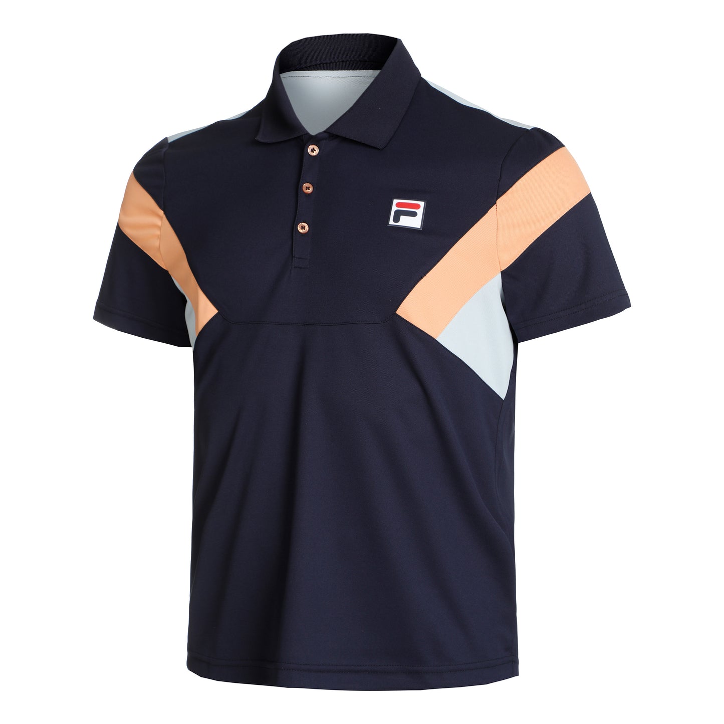 Fila Adrian Polo Men - dark blue, orange