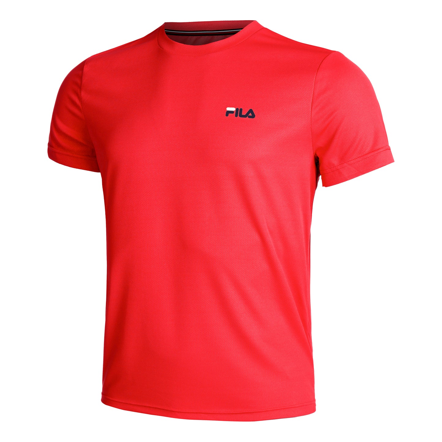 Fila Logo Small T-Shirt Men-Red