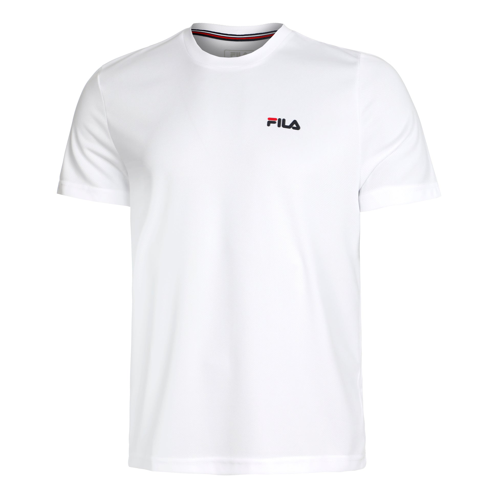 Fila Logo Small T-Shirt Herren-Weiß
