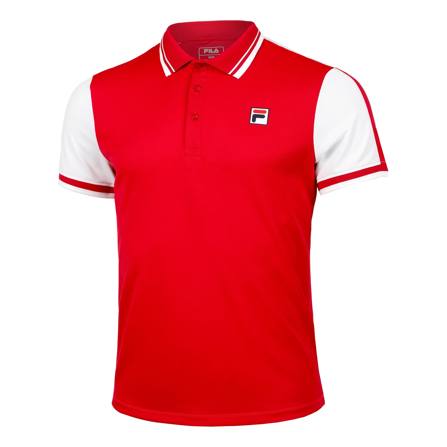 Fila Allan Polo Men - red, white
