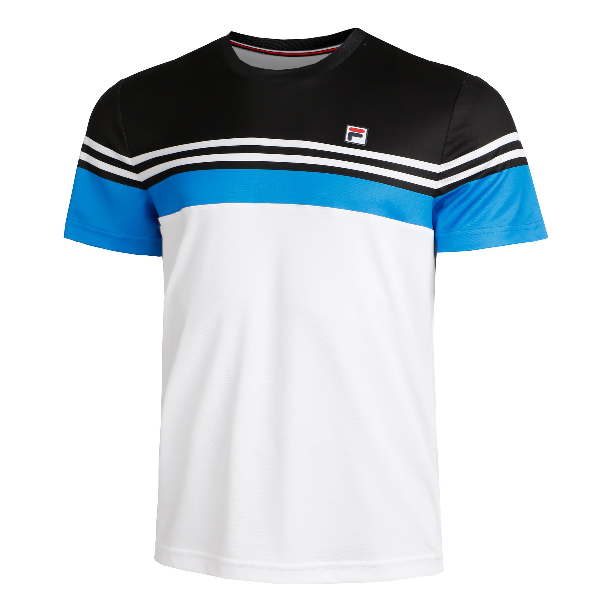 Fila Malte T-Shirt Herren - weiß, blau