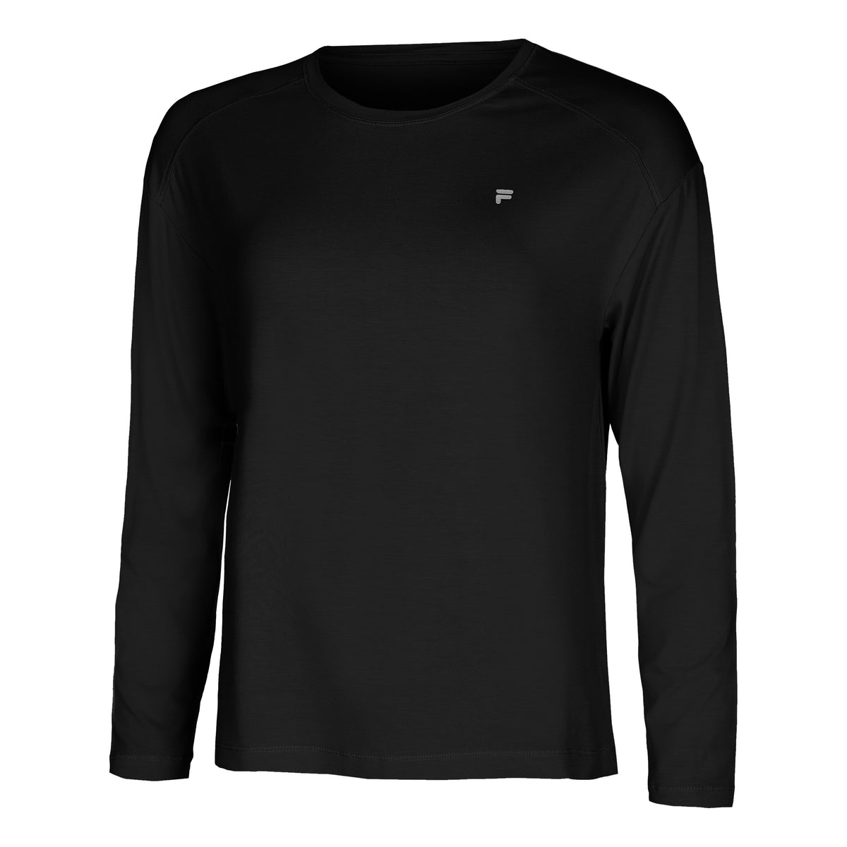 Fila Enja Longsleeve Damen - schwarz,