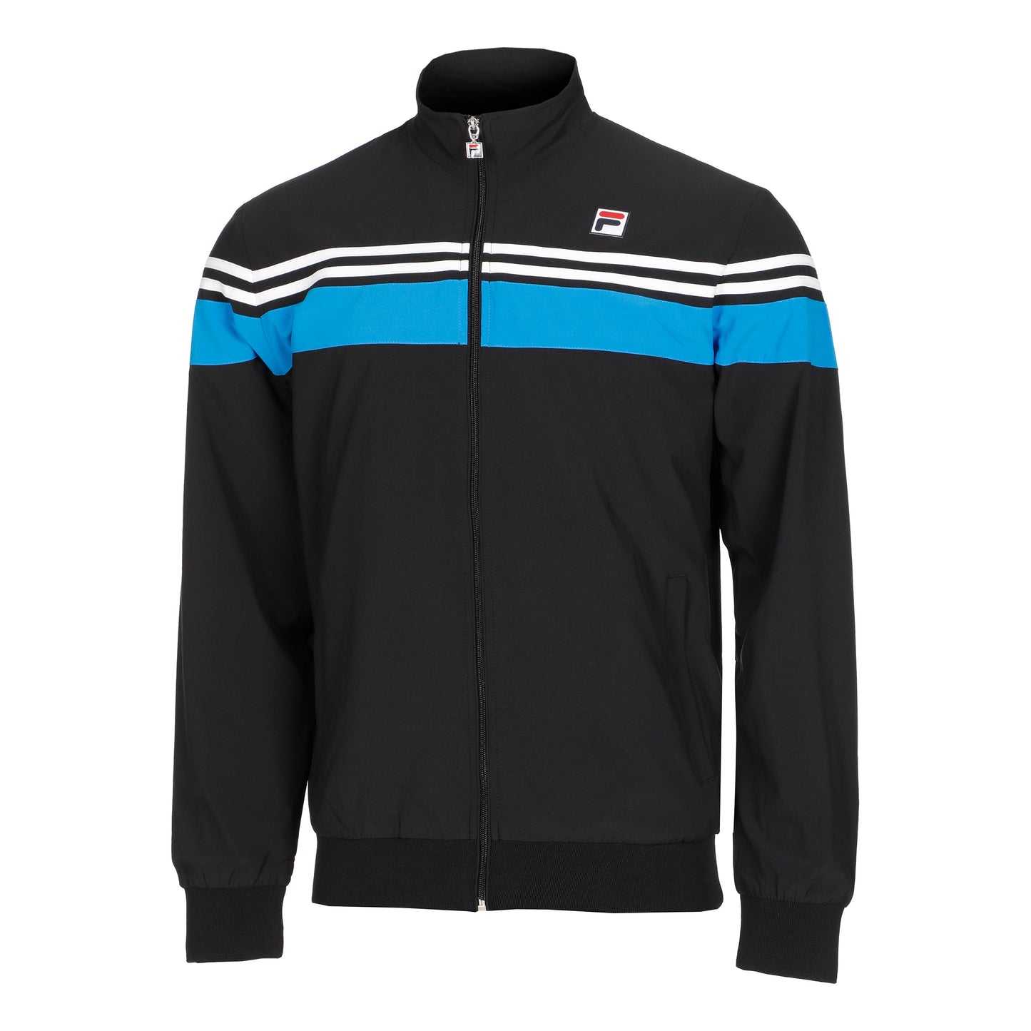 Fila Bruno Training Jacket Men-Black,Blue