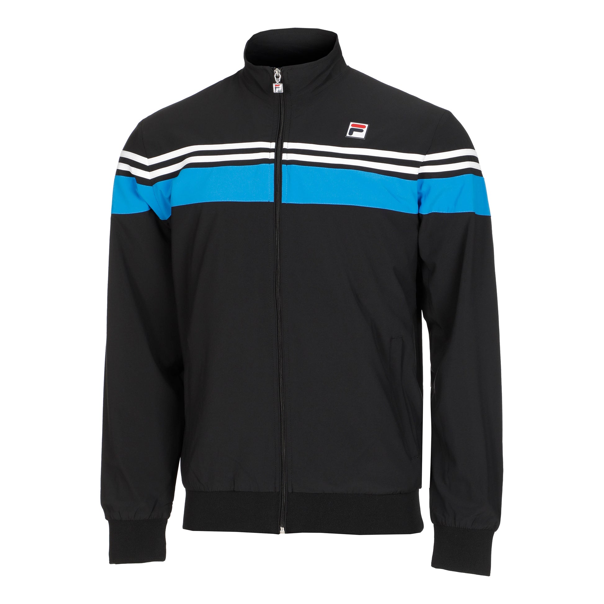 Fila Bruno Training Jacket Men-Black,Blue