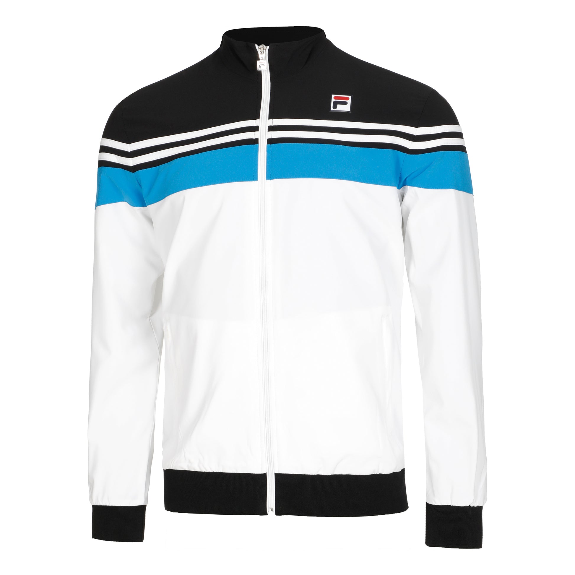 Fila Bruno Training Jacket Men-White,Black
