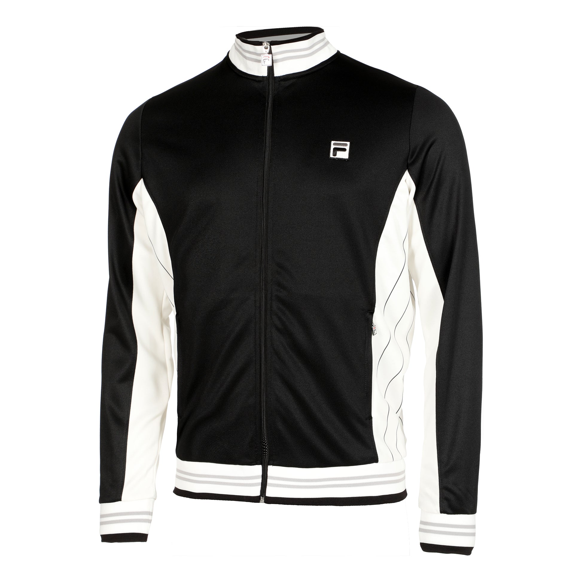 Fila Björn Trainingsjacke Herren-Schwarz,Weiß