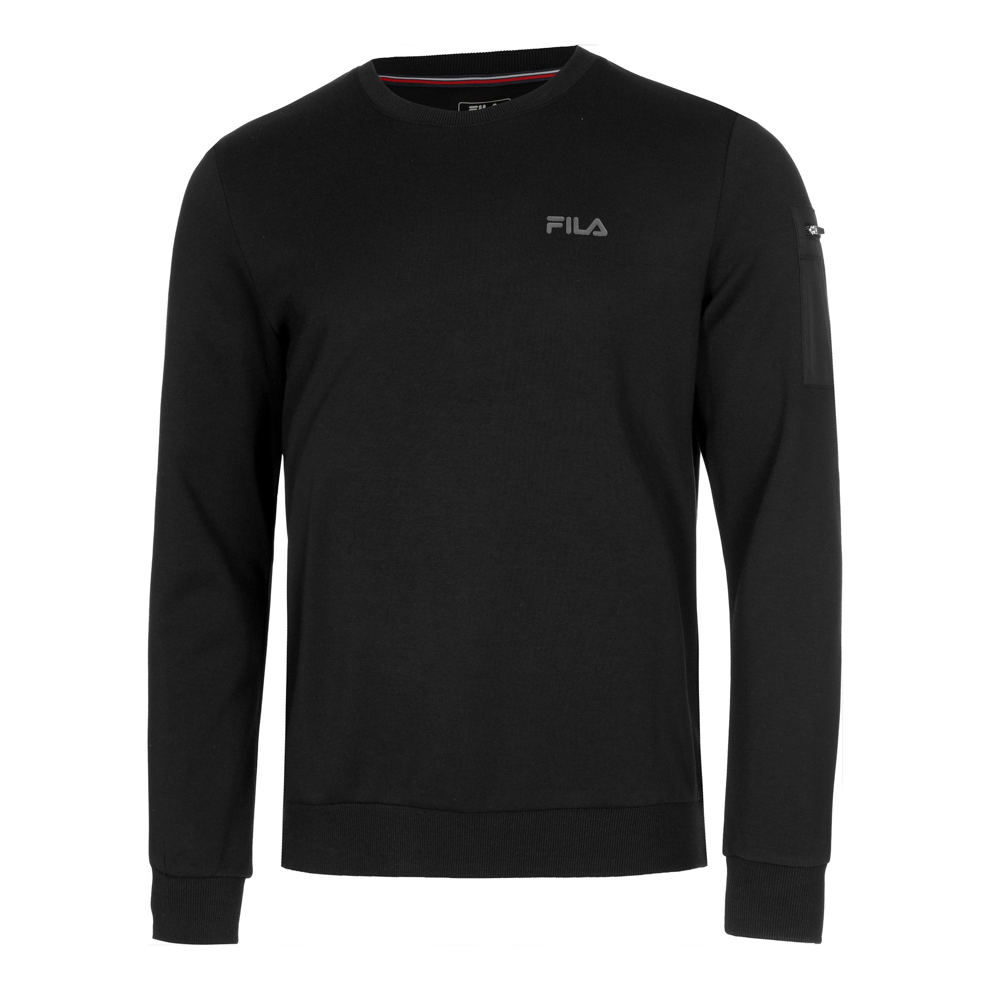 Fila Kalle Sweatshirt Herren - schwarz,