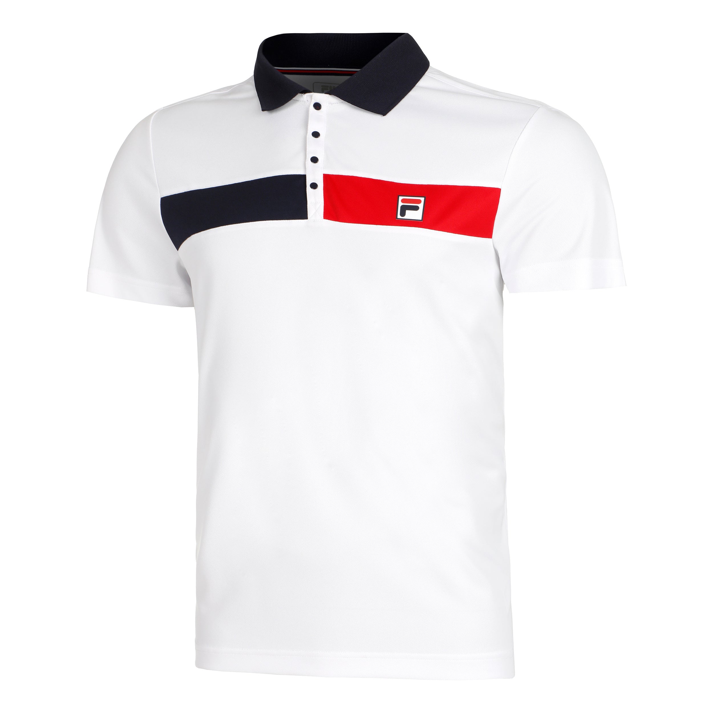 Fila Jayden Polo Men-White,Red