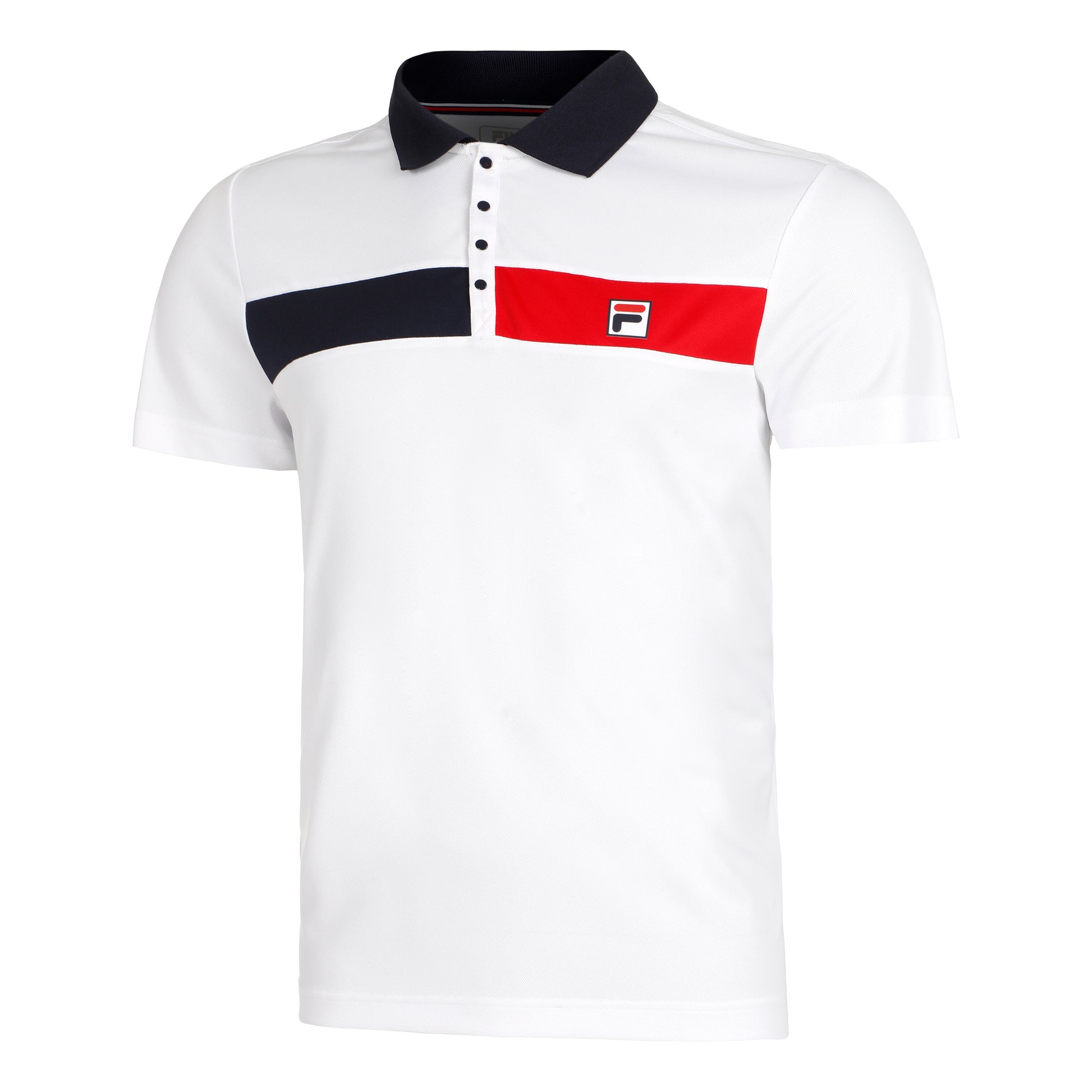 Fila Jayden Polo Men-White,Red