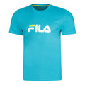 Logo T-Shirt Men - turquoise,