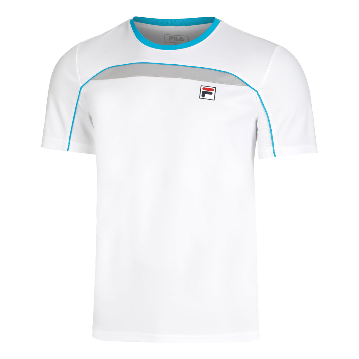 Fila Asher T-Shirt Men - white, silver