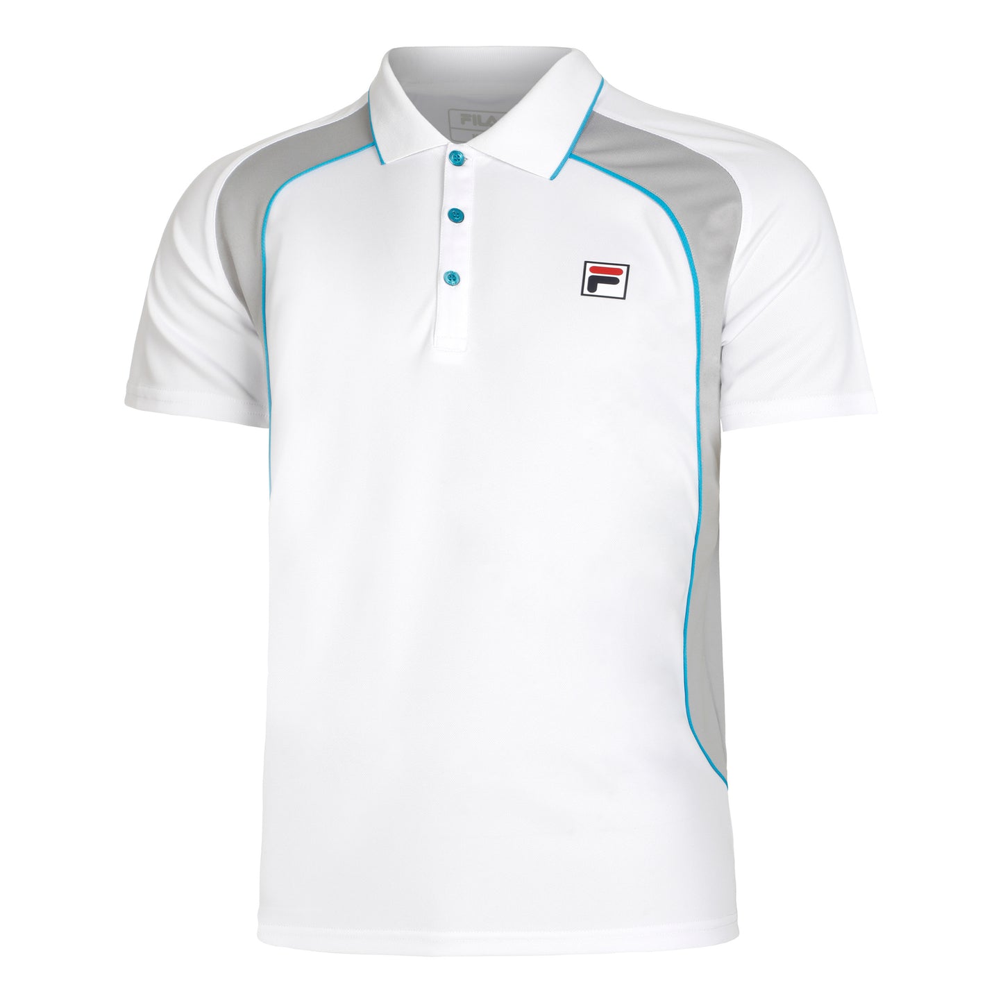 Fila Harrison Polo Men - white, silver