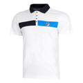 Jayden Polo Men-White,Dark Blue