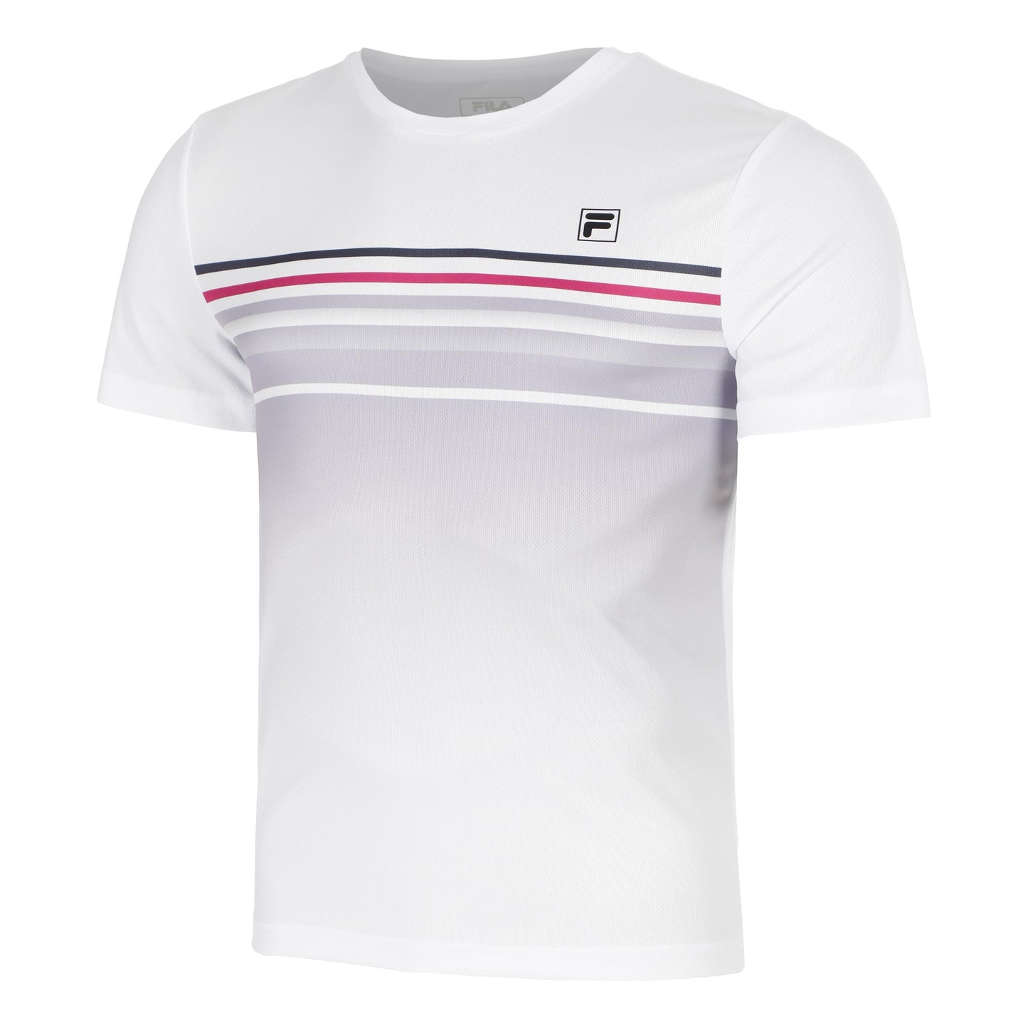 Fila Miguel T-Shirt Men-White,Lilac