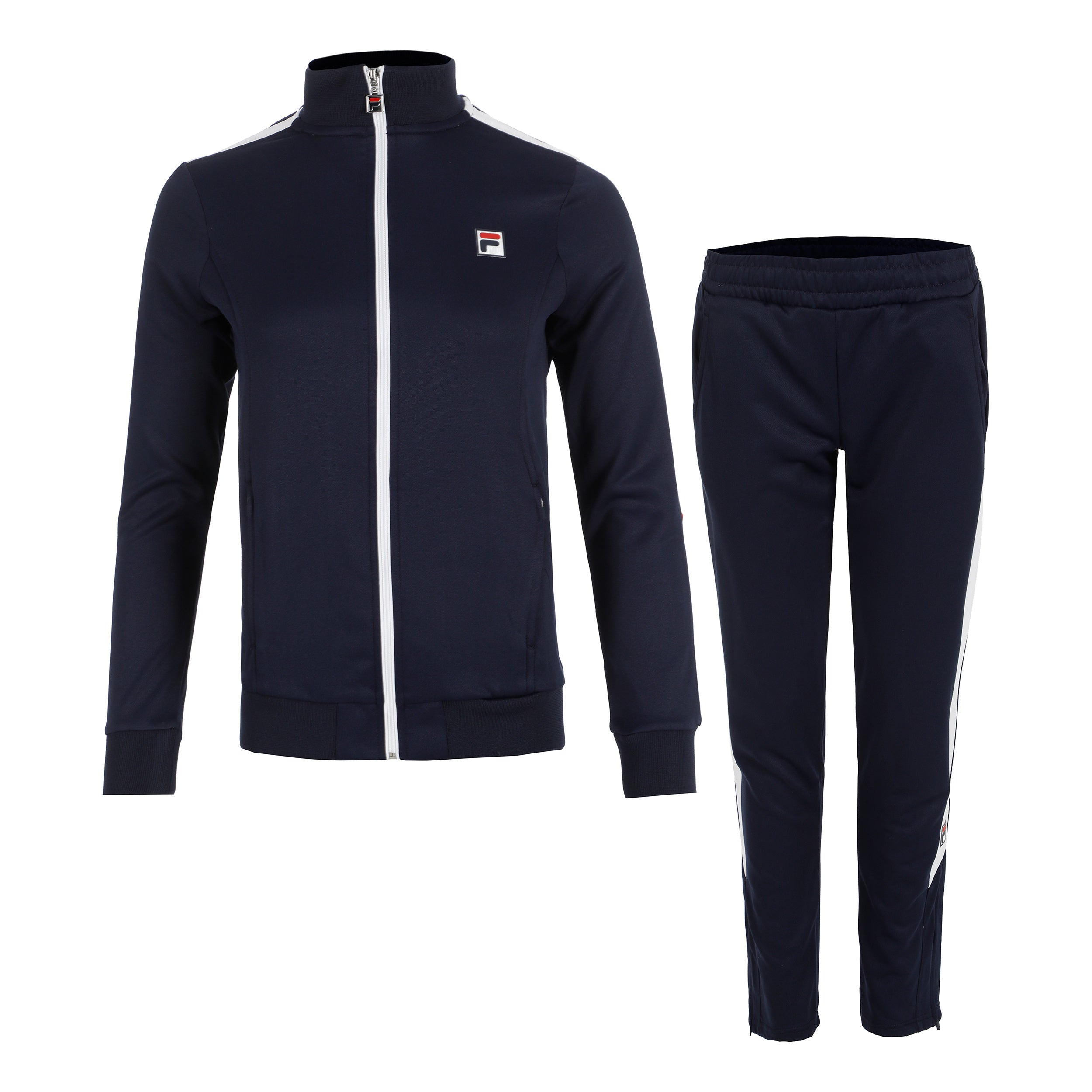 Fila Manuela Tracksuit Women-Dark Blue,White